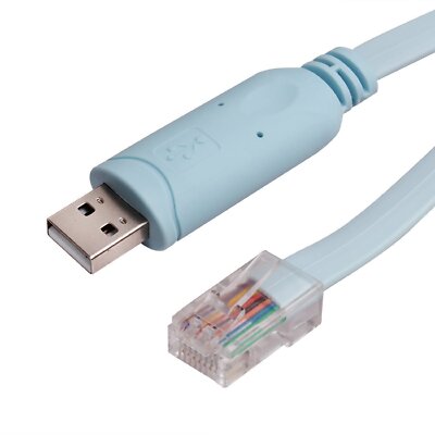 RoutersWholesale - FTDI USB Console Cable USB to RJ45 Cable Essential Accesor...