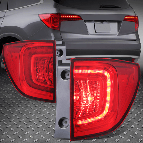 [LED DRL] Для 16-18 Honda Pilot Заводские задние наружные задние фонари Стоп-сигналы