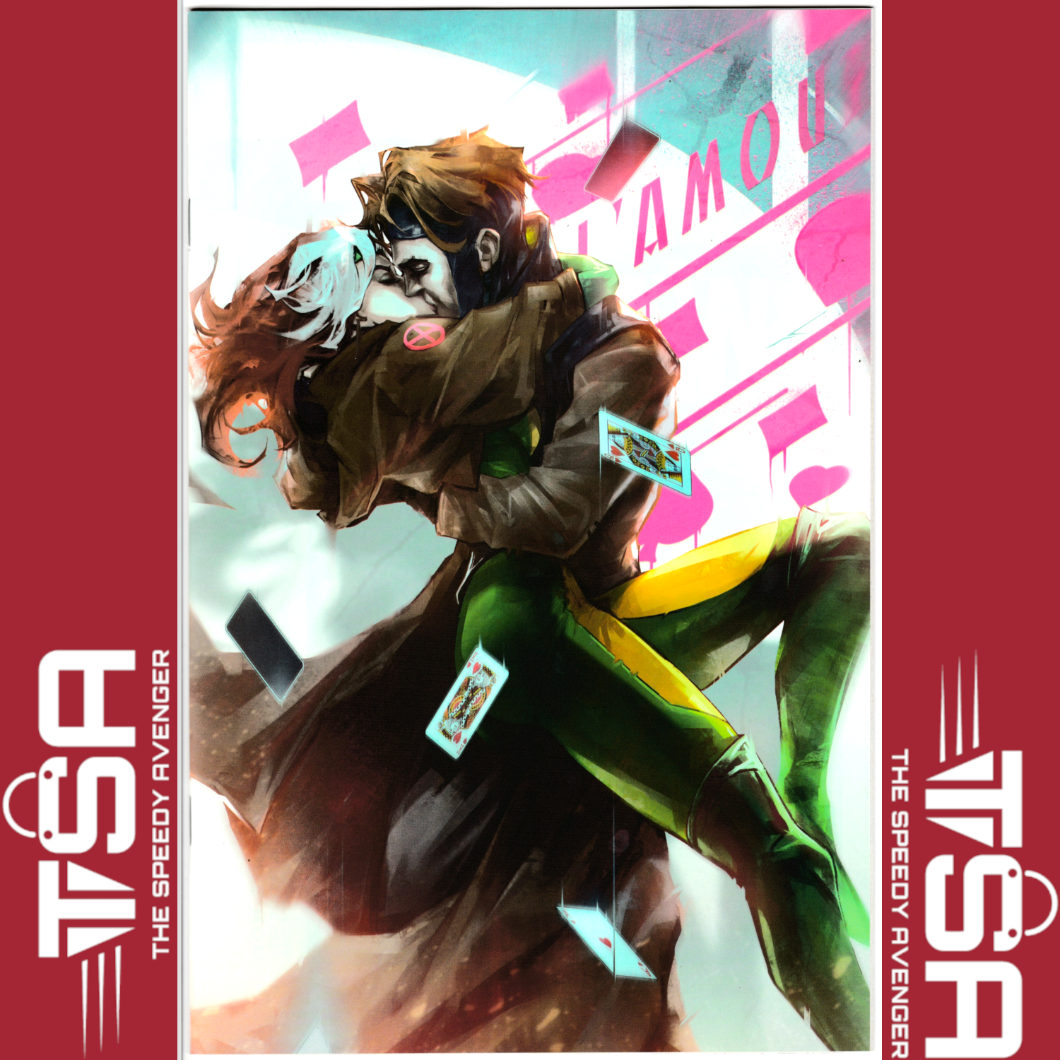 ROGUE AND GAMBIT #3 (Vol 2 2023) Ivan Tao Exclusive Virgin Variant Marvel Comics