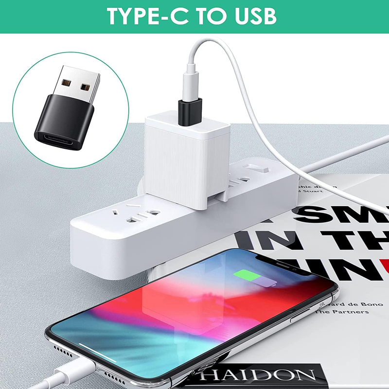USB C to USB Adapter,Type C to USB Adapter [4 Pack] 3.0 USB Type-C Male to USB F