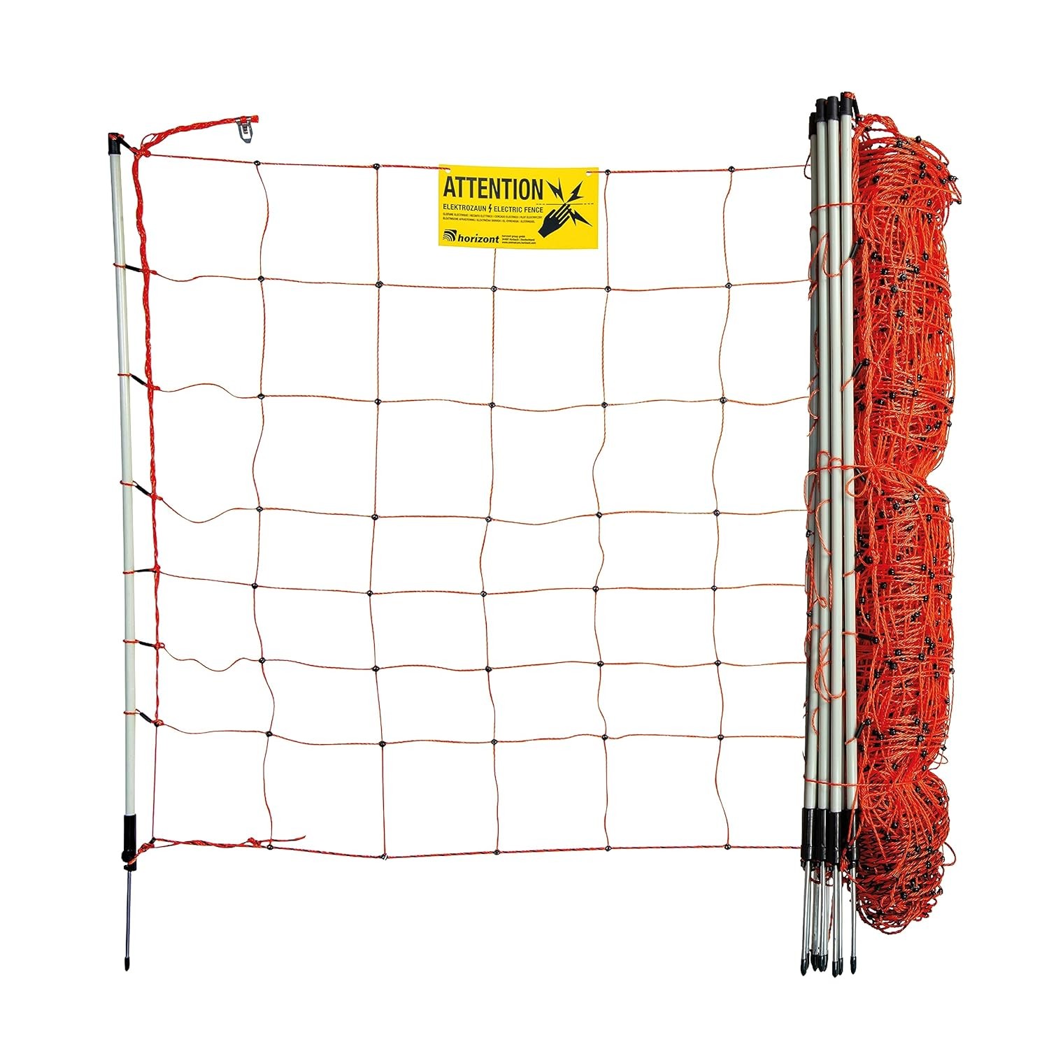 Hundezaun Hundenetz Elektrozaun Campingzaun Steckzaun Hundeauslauf Zaun 50m 90cm