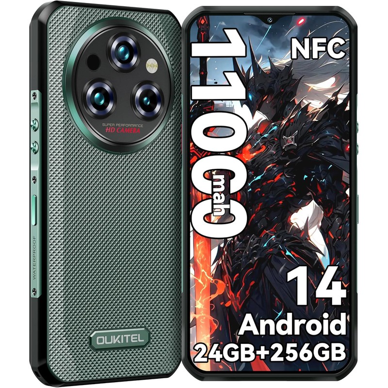 2025 Oukitel Wp35s Outdoor Smartphone 24gb+256gb 11000mah Android 14 Handy Nfc
