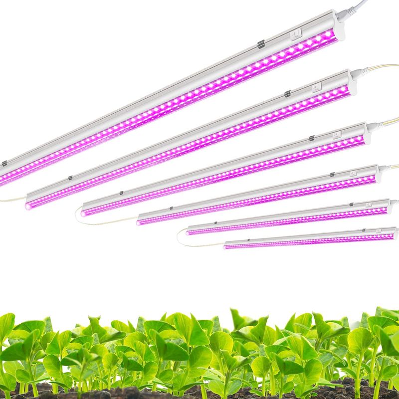 S 4ft, Led Plant Grow Light, 120w 6 X 20w, Led Grow Light