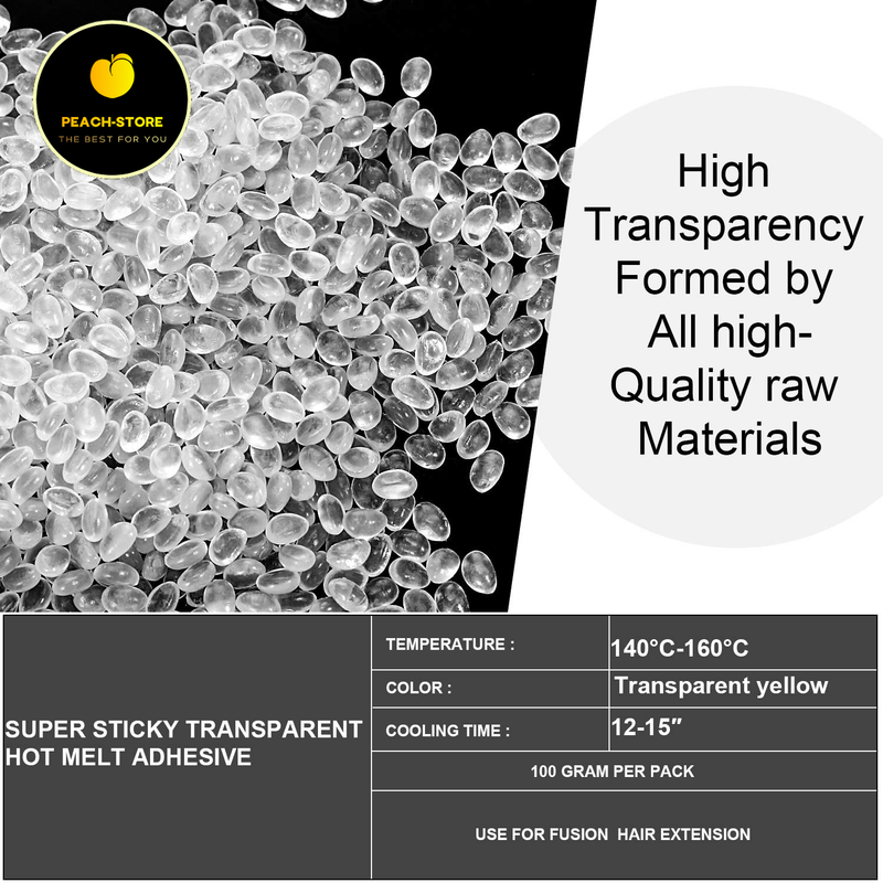 200 g Hair Extension Keratin Glue Granule Pellet Granule Bead Hot Fusion Extensi