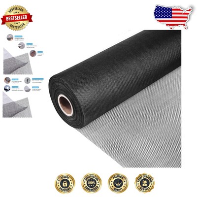 Tear-Resistant 59  x 100  Fiberglass Screen for Windows and Pets - DIY Essential
