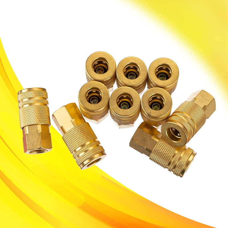 Air Compressor Fittings, Air Compressor Hose Kit, Air Line Fittings and 1/4 Inch