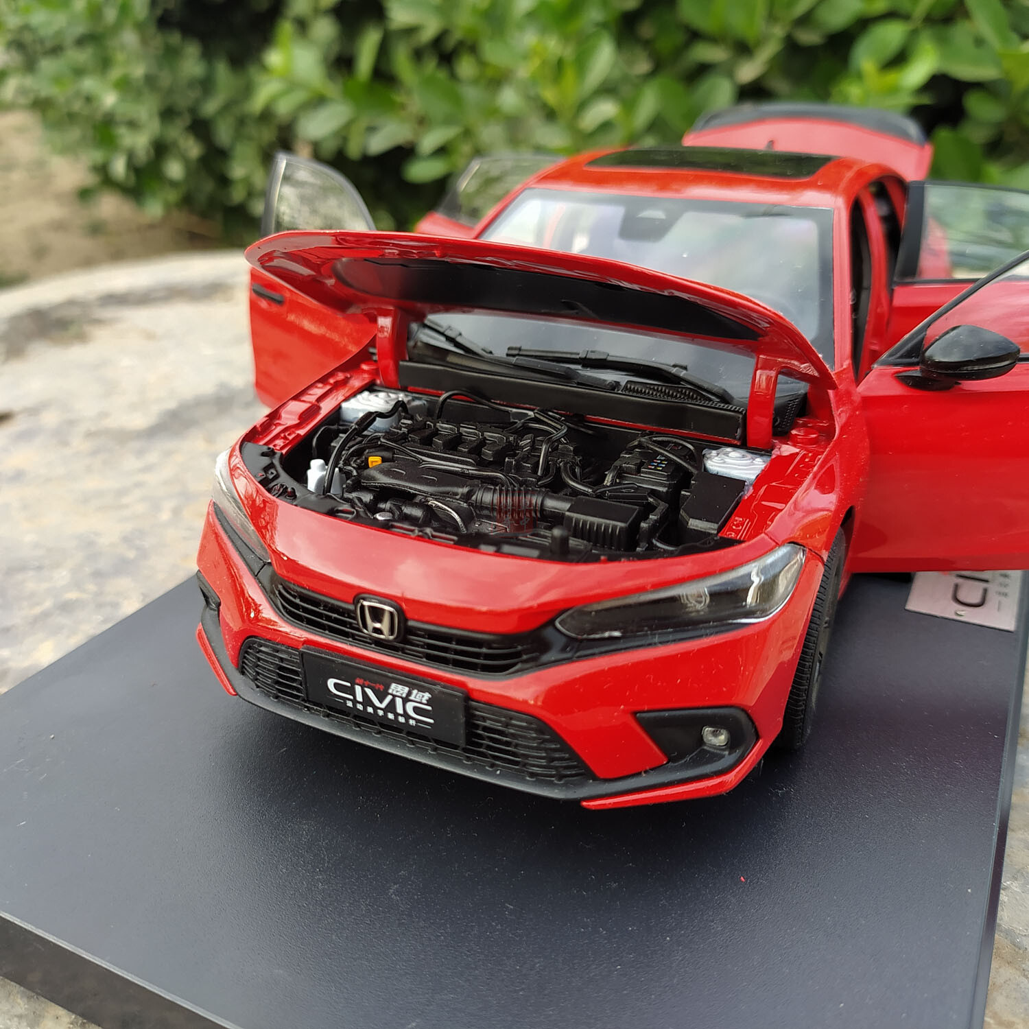 1/18 China The 11th Generation Honda Civic Diecast Model | eBay