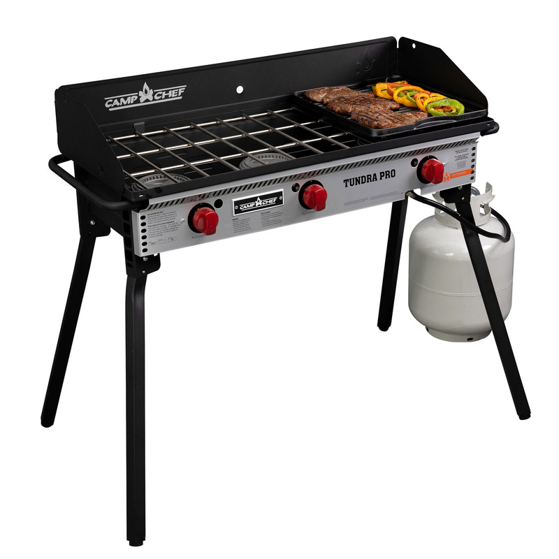 Tundra 3 Burner Stove with Griddle
