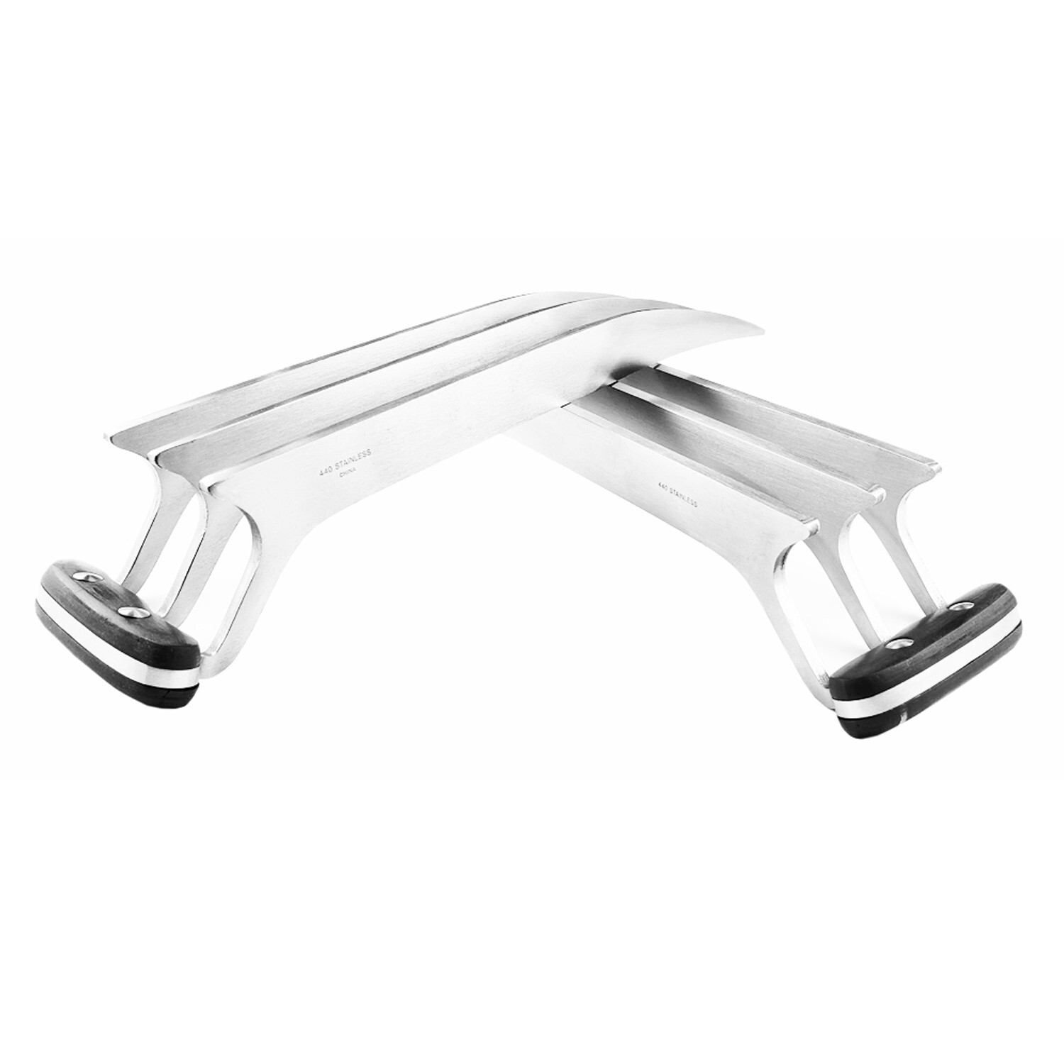 11"  2pcs Stainless Steel Wolverine Claws Wolf Paw Blade For Adult Cosplay