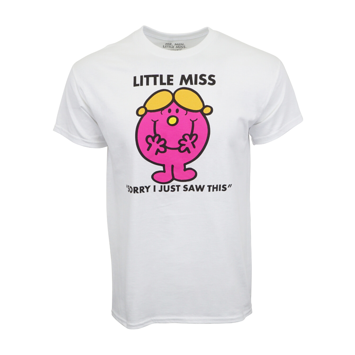 

MR MEN МАЛЕНЬКАЯ МИСС ИЗВИНИТЕ, Я ТОЛЬКО ВИДЕЛ ЭТУ ФУТБОЛКУ ФУТБОЛКА С ОФИЦИАЛЬНОЙ ЛИЦЕНЗИЕЙ, Белый