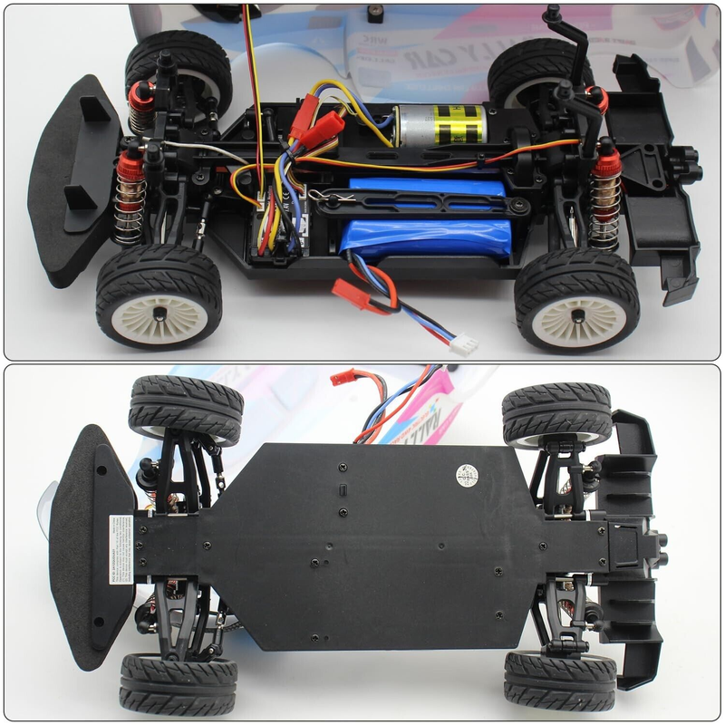 Remote Control Car 20+MPH Drift Rally Racing Buggy 1:16 4WD Off-Road Vehicle ...