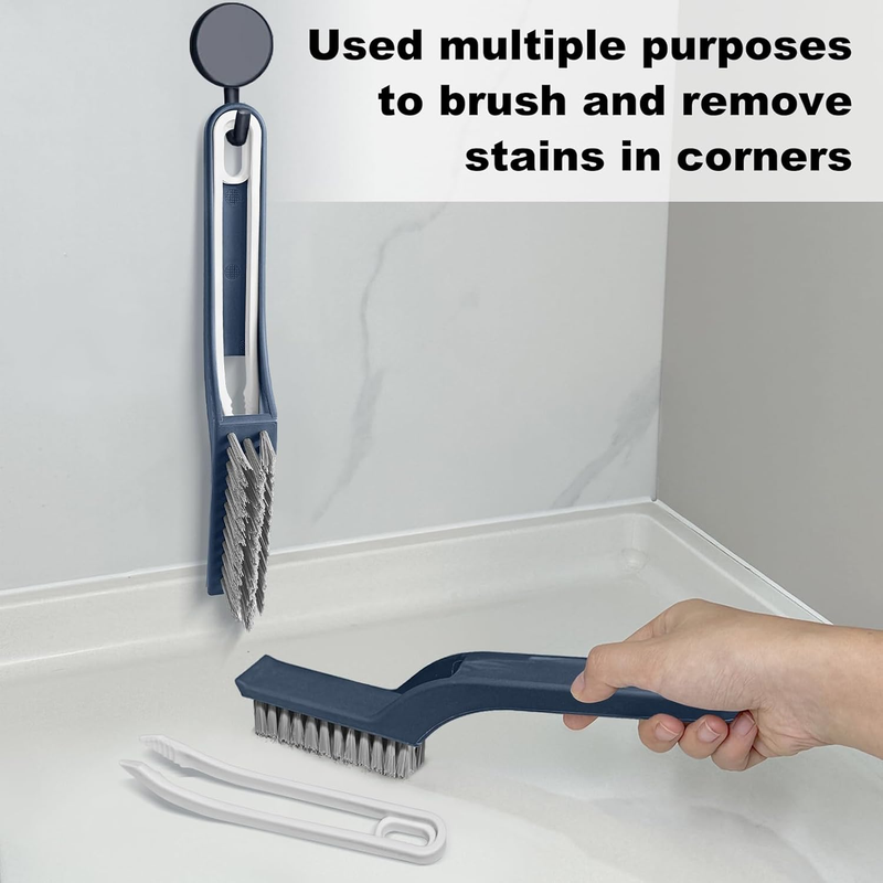 Cleaning Brush for Household, Bathroom Hard Bristle Crevice Cleaning Brush Tools