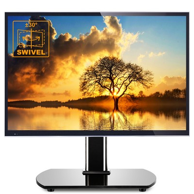 Universal Table top TV Stand Swivel Mount for Most 27-55'' LED VESA 400x400