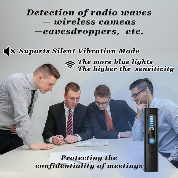 Anti-Spy Hidden Camera Detector Prevent Monitoring Wireless Signal Detector US - Image 8