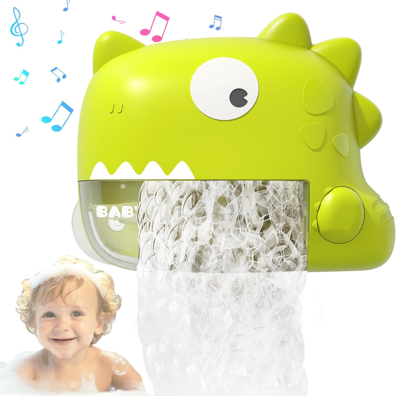 Baby Bath Toys - Dinosaur Automatic Bath Bubble Machine,Bath