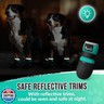 SlowTon Dog Shoes - Breathable Dog Sock Boots for Summer Hot Pavement Hardwood Floors Winter Snow, Waterproof Booties for Small Medium Large Dogs, Non-Slip Paw Protector for Outdoor Walking (Teal, 8)