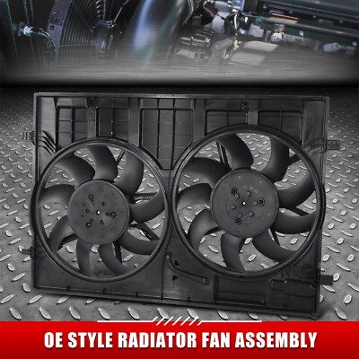 Для 18-20 двигателей VW Atlas L4 V6 DOHC в стиле OE Вентилятор охлаждения радиатора в сборе