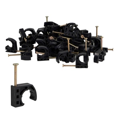 Highcraft Id234x50 Half Clamp Jhook With Nail For Pex Tubing Pipe Support 1/2 In
