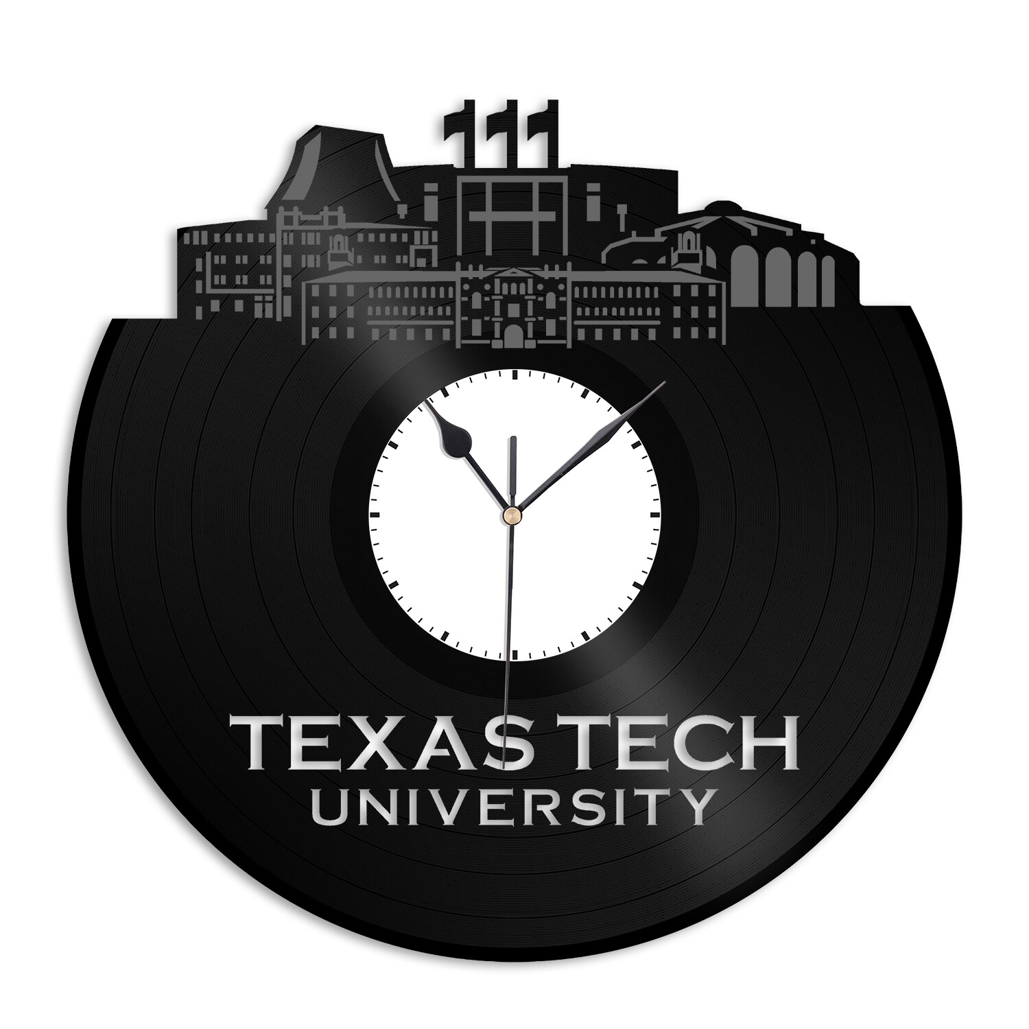 Texas Tech University Lubbock Vinyl Wall Clock Exclusive Home Room Decoration Ebay Texas Tech University Lubbock Vinyl Wall Clock Exclusive Home Room Decoration Ebay