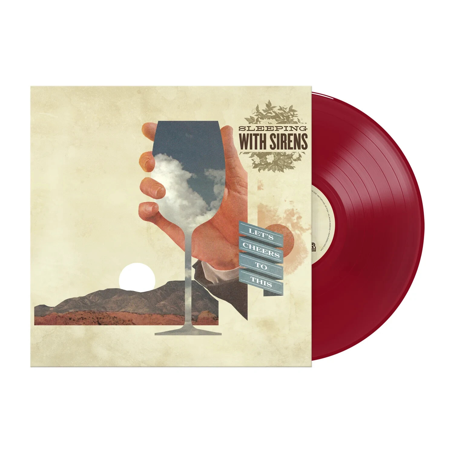 洋楽 Sleeping With Sirens/Let's Cheers toThis Let's Cheer To This Blue w/ Orange Splatter Vinyl LP – Rise