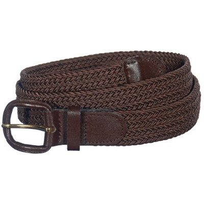 Mens Braided Stretch Belts - Casual Golf Belt