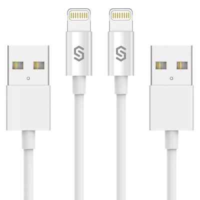 Apple MFi Certified iPhone Fast Charging 3FT Lightning Cable 01-Pack Color White