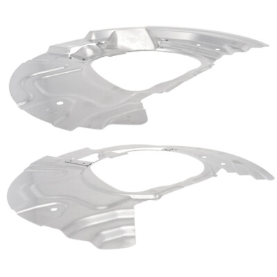 OEM Pair Set Of 2 Brake Disc Splash Panels for BMW E70 E71 X5 07-18 X6 08-19
