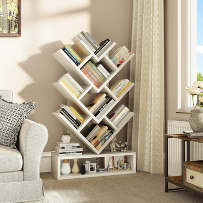 Bookshelf floor on sale