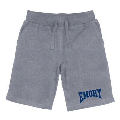 Emory University Eagles EU NCAA College Fleece Premium Shorts