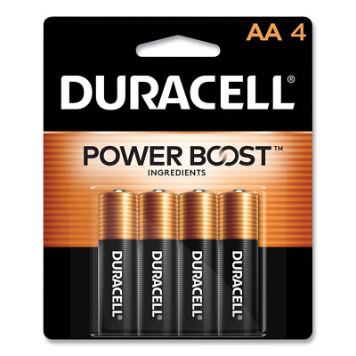 Duracell CopperTop Alkaline Batteries with Duralock Power Preserve Technology, A