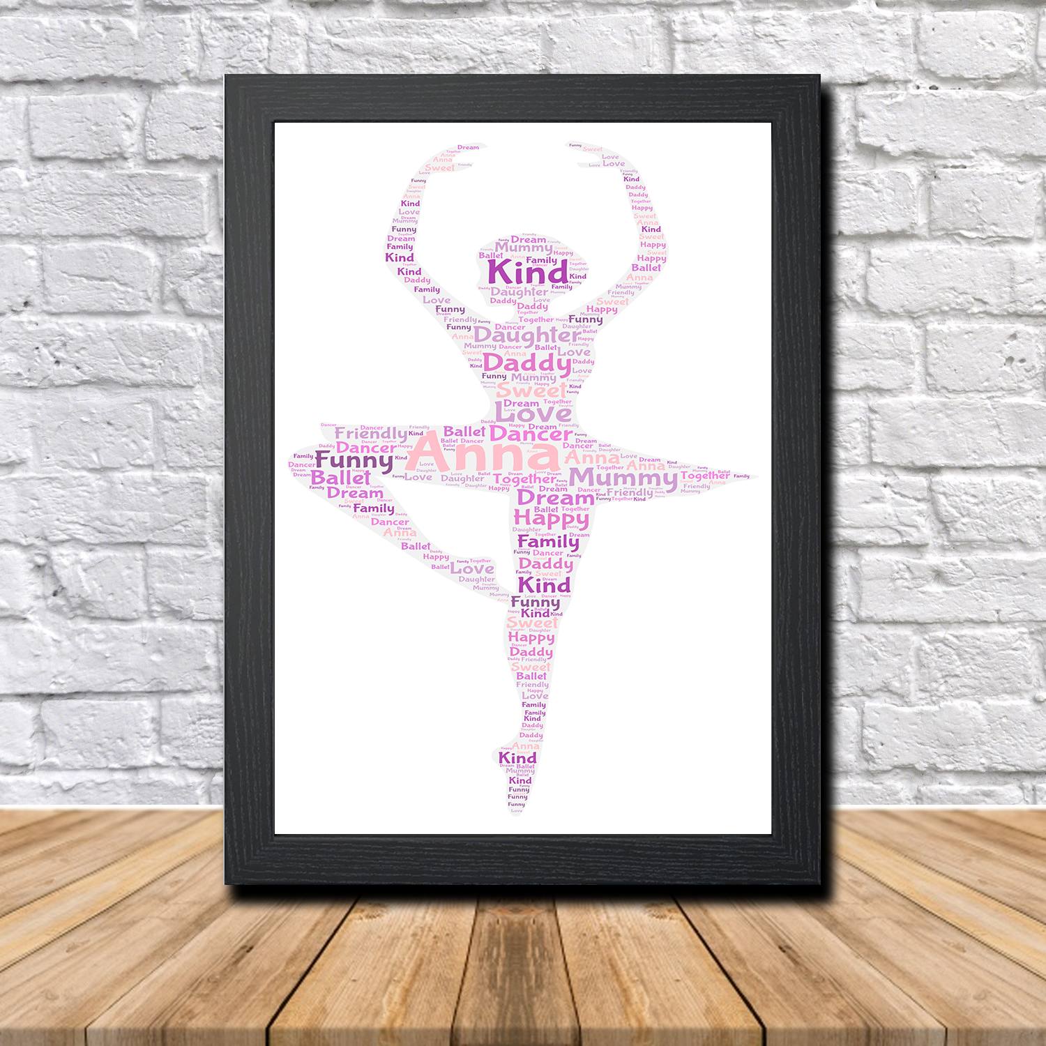 Gratis Download Gambar Ballet 3 Personnalise Enfants Bapteme Word Art Cadeau Imprime Terkeren by Cikimm