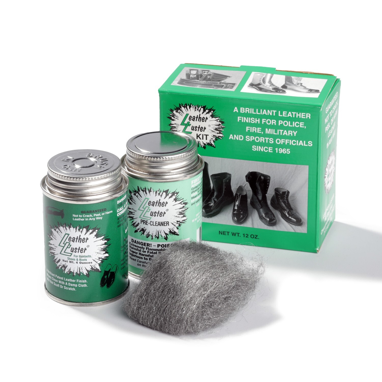 Leather Luster Kit Hi Gloss Patent Leather Finish Black Leather Luster Kit Hi Gloss Patent Leather Finish Black