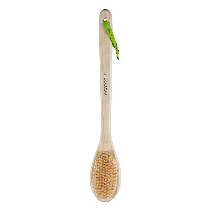 ECO Body Back Bath Brush - for Shower with Long Handle, Back Washer Scrubber NEW