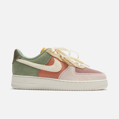 Nike Air Force 1 '07 LX Oil Green Terra Blush - Women's Sizes (FZ3782-386)
