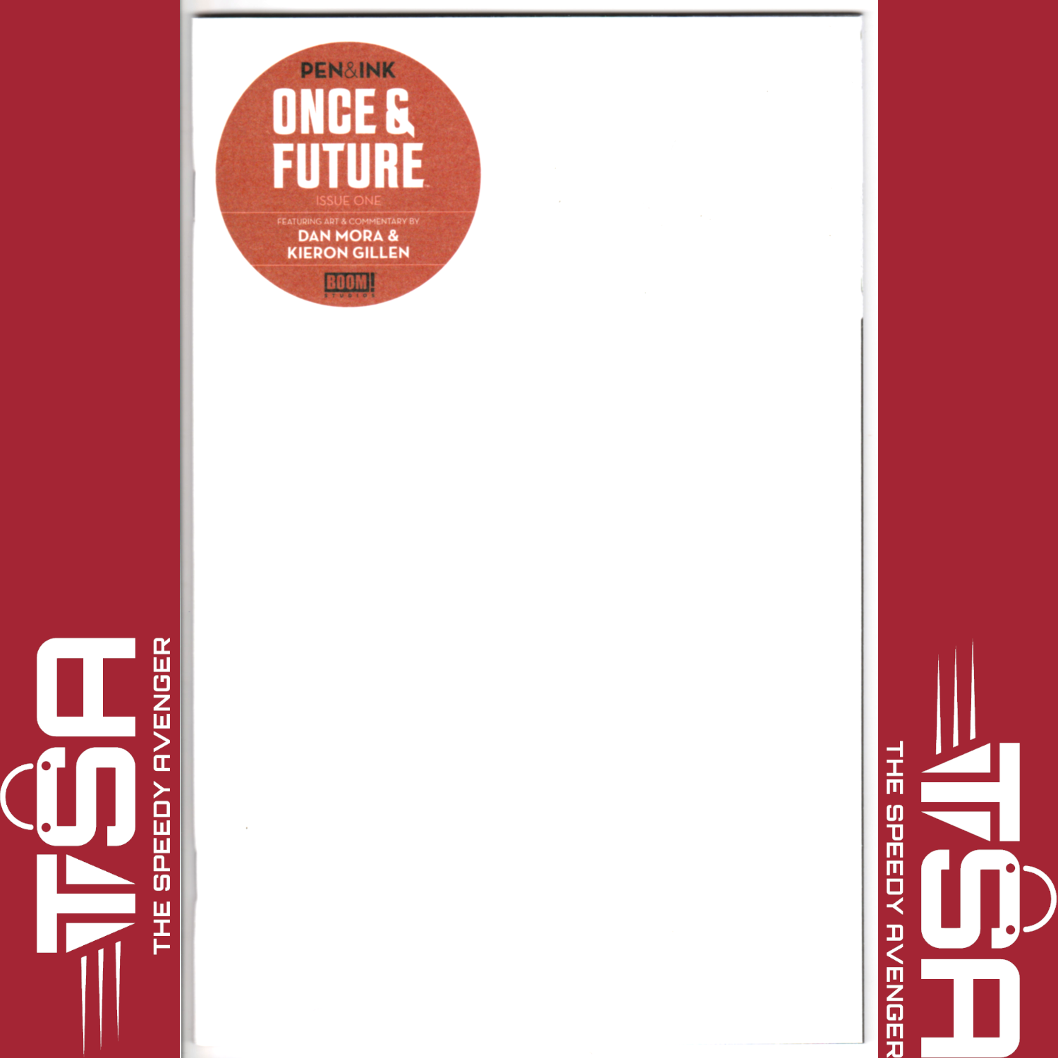 ONCE & FUTURE PEN & INK #1 Blank Sketch Variant BOOM! Studios Reprint 2024