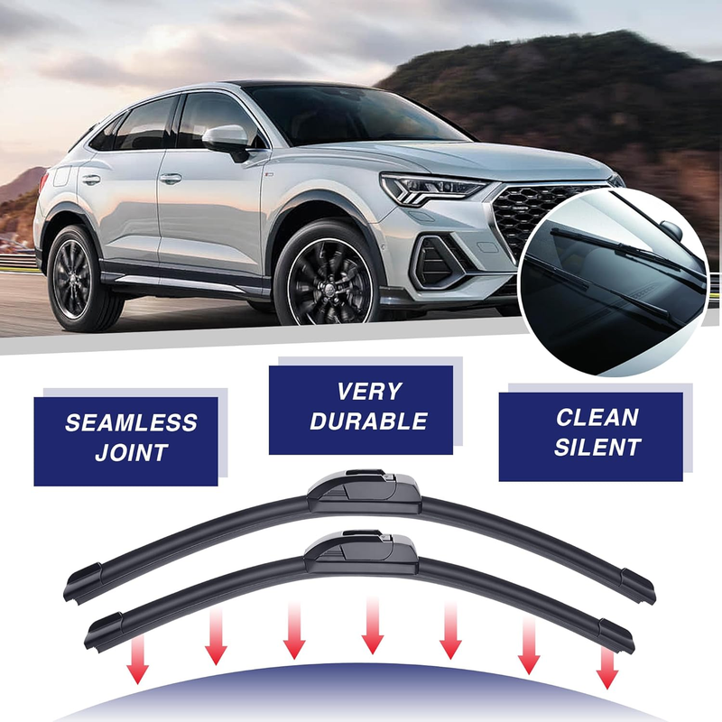 26" 16" Wiper Blades Fit for Hyundai Tucson 2020-2016 Elantra 20-17 Kona 23-18 T