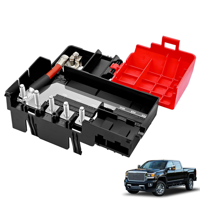Battery Distribution Fuse Block - Compatible with 2014-2016 Chevy Silverado, GMC