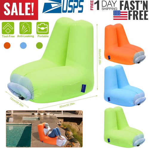self inflating air lounger