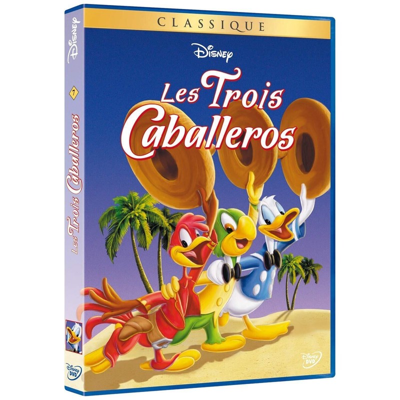 Les Trois Caballeros Disney  NÂ° 7 Dvd Neuf Sous Blister