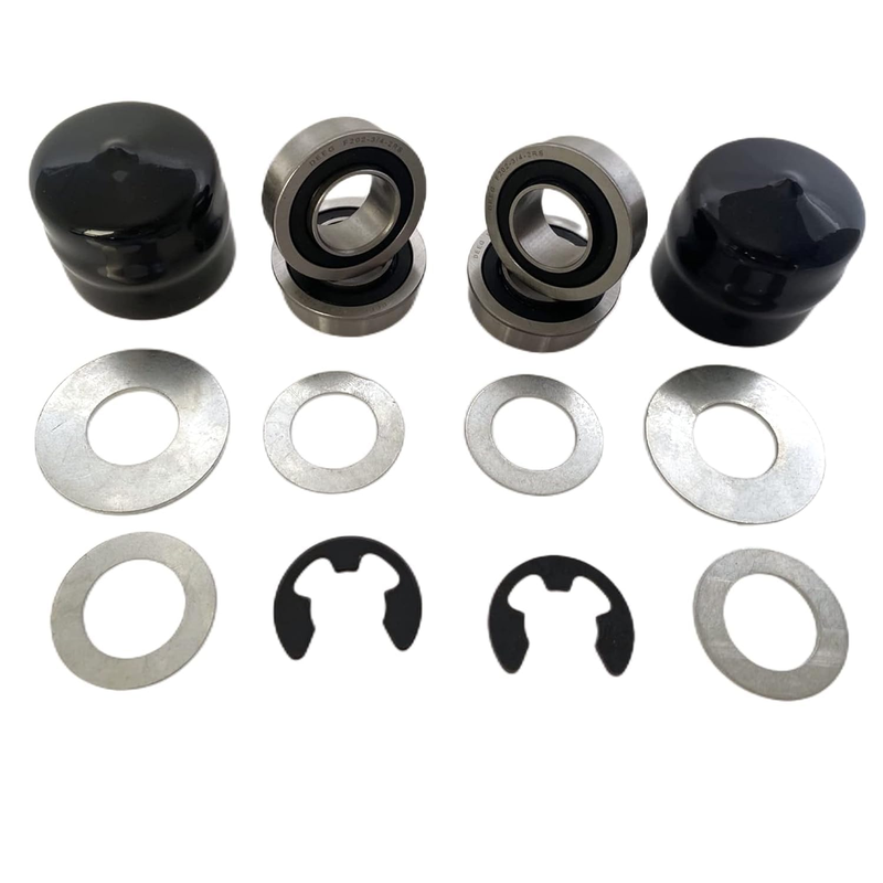 4PCS Lawn Mower Wheel Bushing to Bearing Conversion Kit for Craftsman Husqvarna