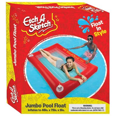 Etch-A-Sketch Jumbo Pool Float
