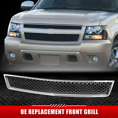 [Алмазная сетка] Для нижней решетки радиатора 07-14 Chevy Avalanche Suburban Tahoe в стиле OE