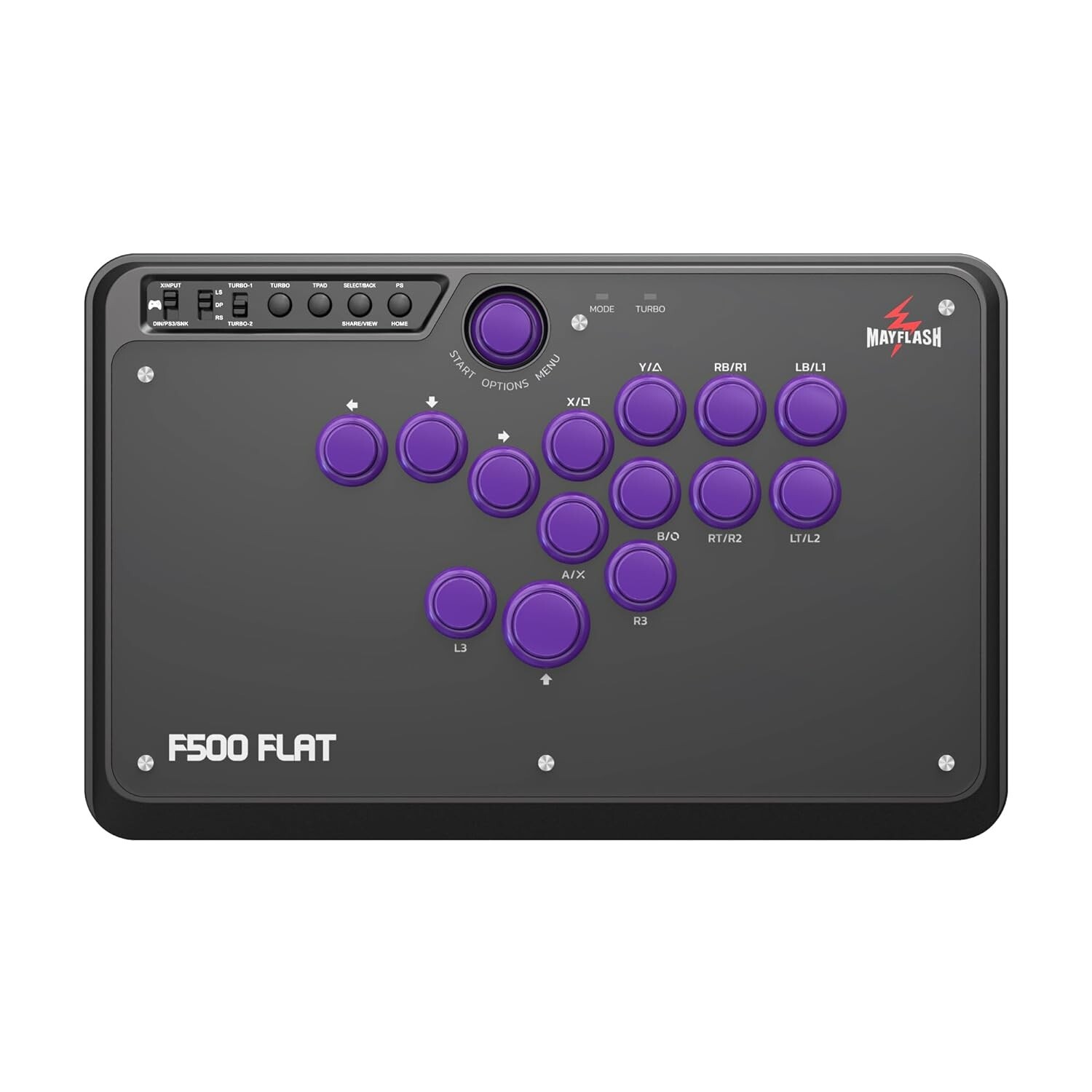 Mayflash All-Button Arcade Controller F500 Flat (F500FLAT / F500FLAT) Mayflash All-Button Arcade Controller F500 Flat (F500FLAT / F500FLAT)