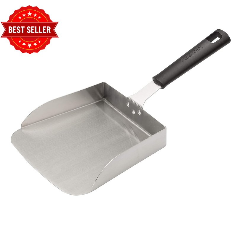 Cuisinart Griddle Food Mover – Extra-Large Stainless Steel Spatula for Rice, Veg