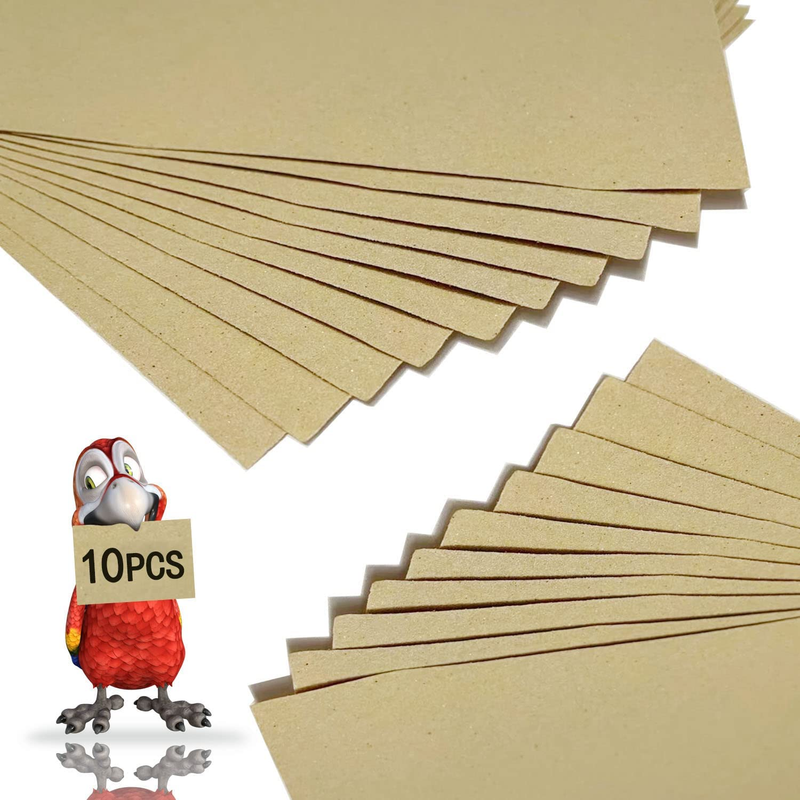 Liner Uifrmely 10 Pcs Gravel Liner Paper For Bird Cage