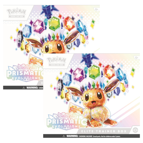 Pokemon SV8.5 Prismatic Evolutions Booster Pack | Eevee and Pokemon SV8.5 Prismatic Evolutions Booster Pack | Eevee and