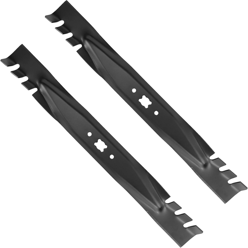 21 Inch Mower Blades 2 Pack for Craftsman Cub Cadet MTD 742-04276 742-0741