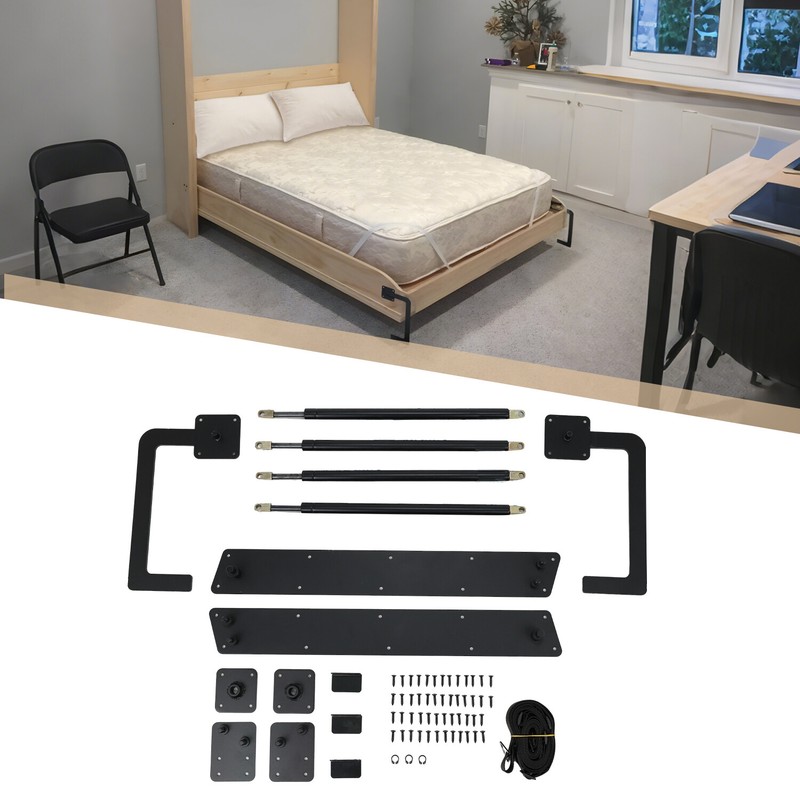 Murphy Bed Kit Full Size Vertical Deluxe DIY Wall Bed