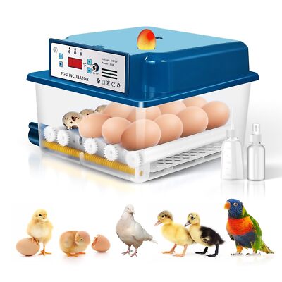 12-24 Egg Hatching Incubator with Automatic Turner for Hatching Turkey Goose