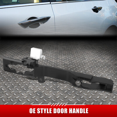 Для 08-12 Honda Accord Черная голая передняя/Задняя Левая Наружная дверная ручка со стороны водителя